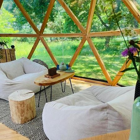 Dome Insolite Lichen Jacuzzi Et Petits-Dejeuners Inclus Gondrin Εξωτερικό φωτογραφία