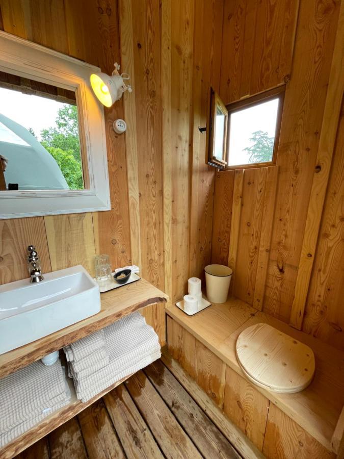 Dome Insolite Lichen Jacuzzi Et Petits-Dejeuners Inclus Gondrin Εξωτερικό φωτογραφία